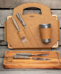 Set de Asado Hand XL C/ Cubiertos Artesanales