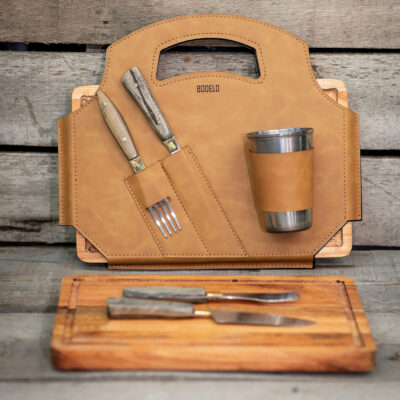 Set de Asado Hand XL C/ Cubiertos Artesanales