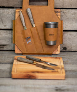 Set de Asado Hand C/ Cubiertos Artesanales