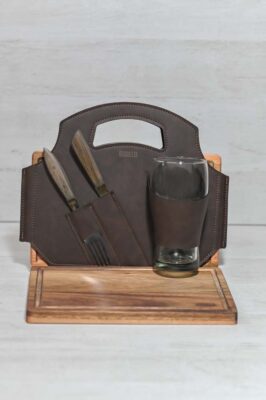 Set de Asado Hand XL C/ Cubiertos Artesanales