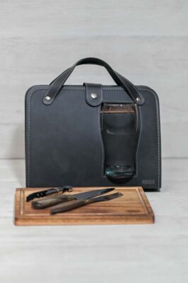 Set de Asado Open XL C/ Cubiertos Artesanales